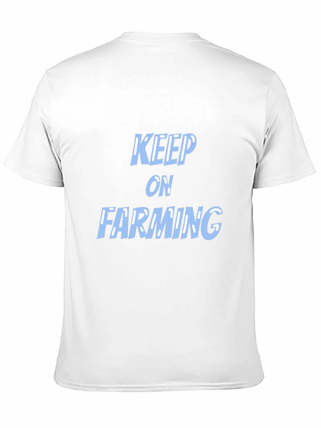 Keep on Farming Black T-Shirt