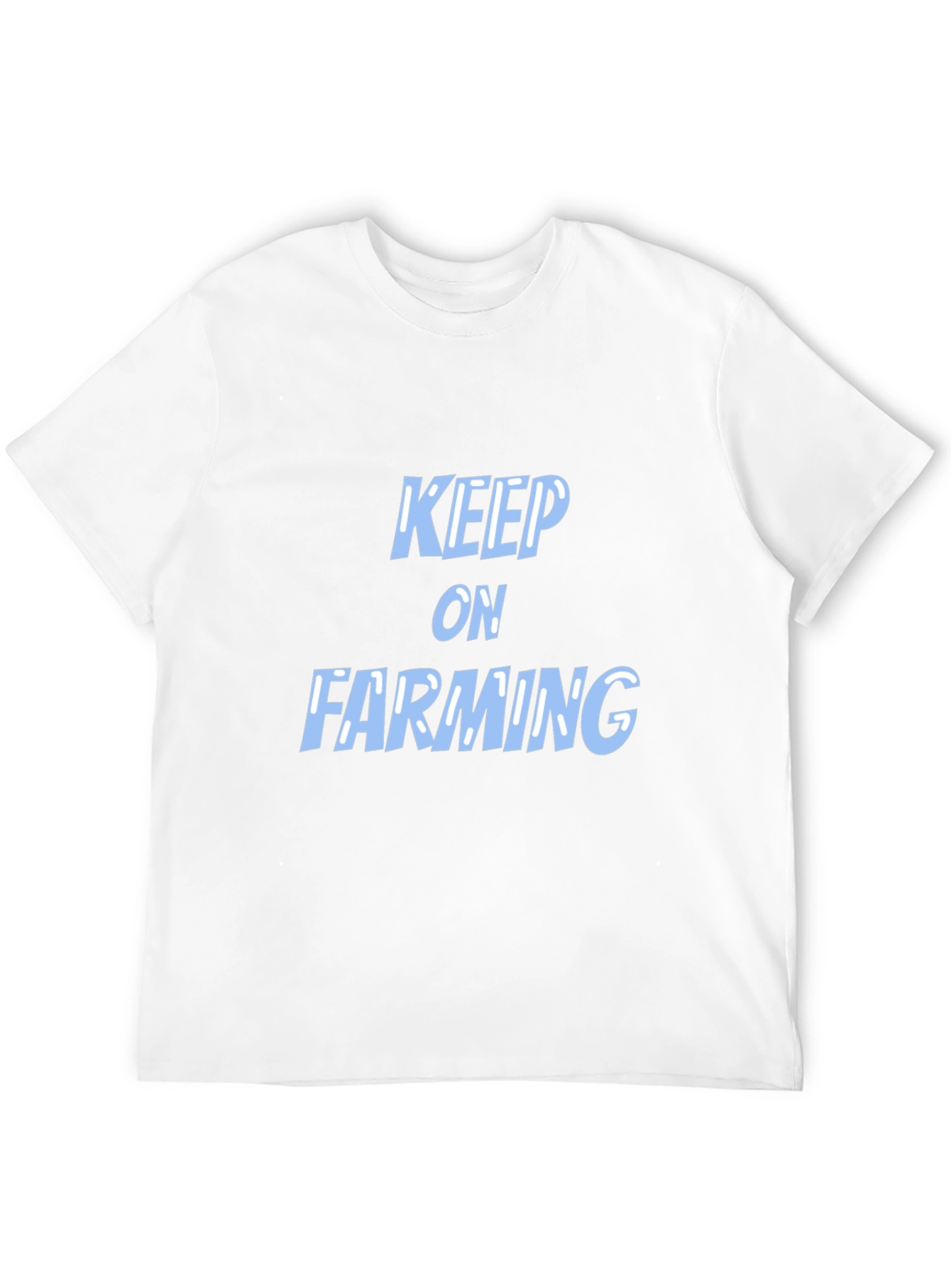 Keep on Farming Black T-Shirt