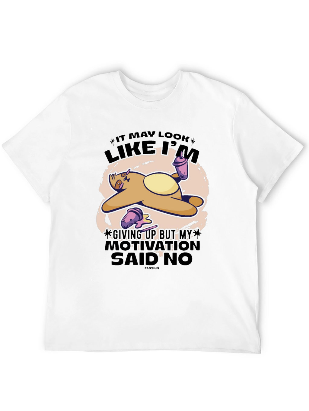 Funny Sloth Motivation T-Shirt
