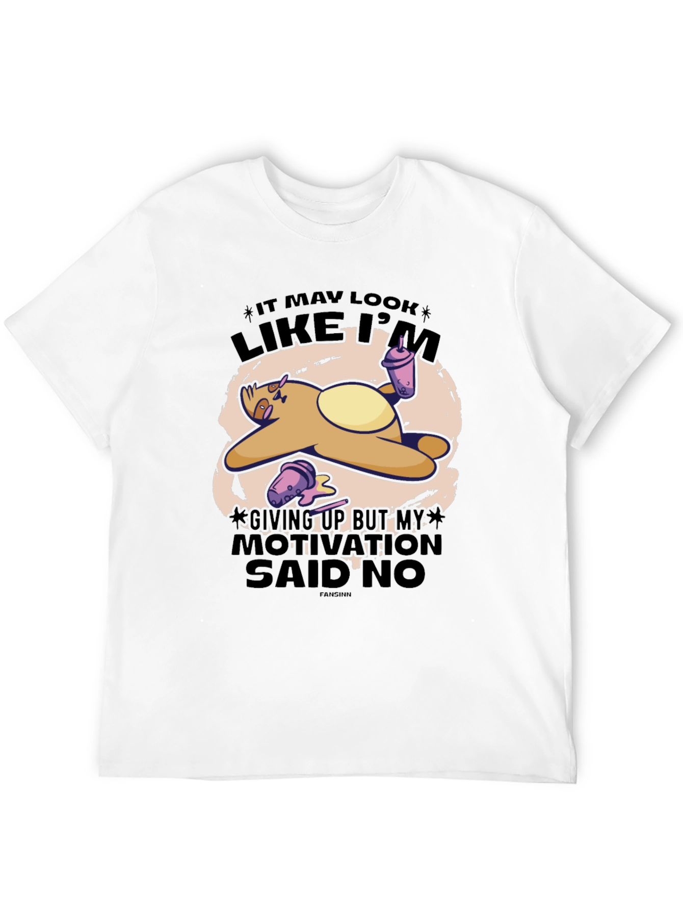Funny Sloth Motivation T-Shirt