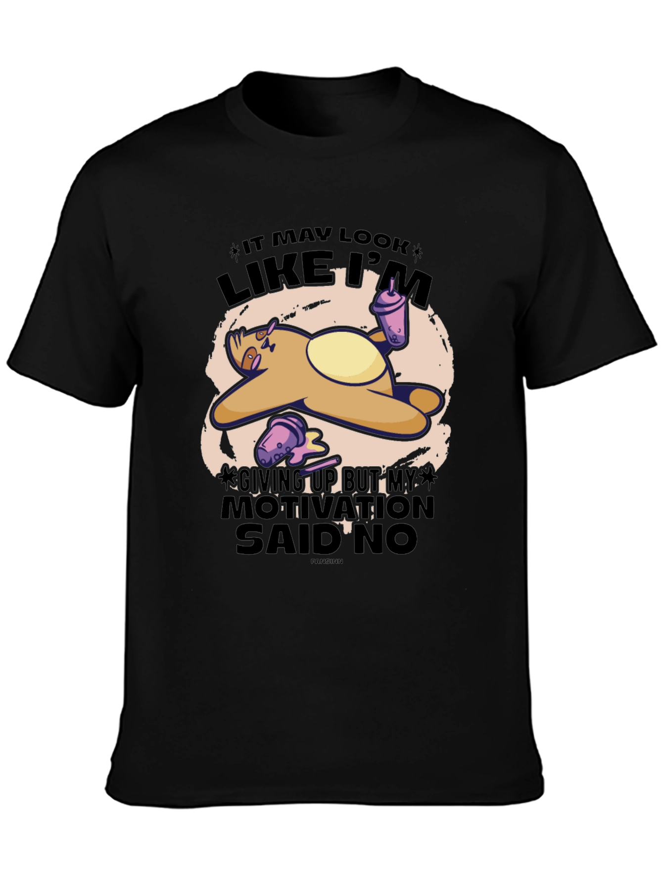 Funny Sloth Motivation T-Shirt