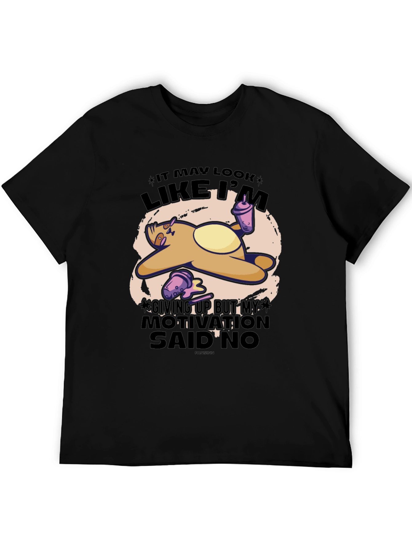 Funny Sloth Motivation T-Shirt