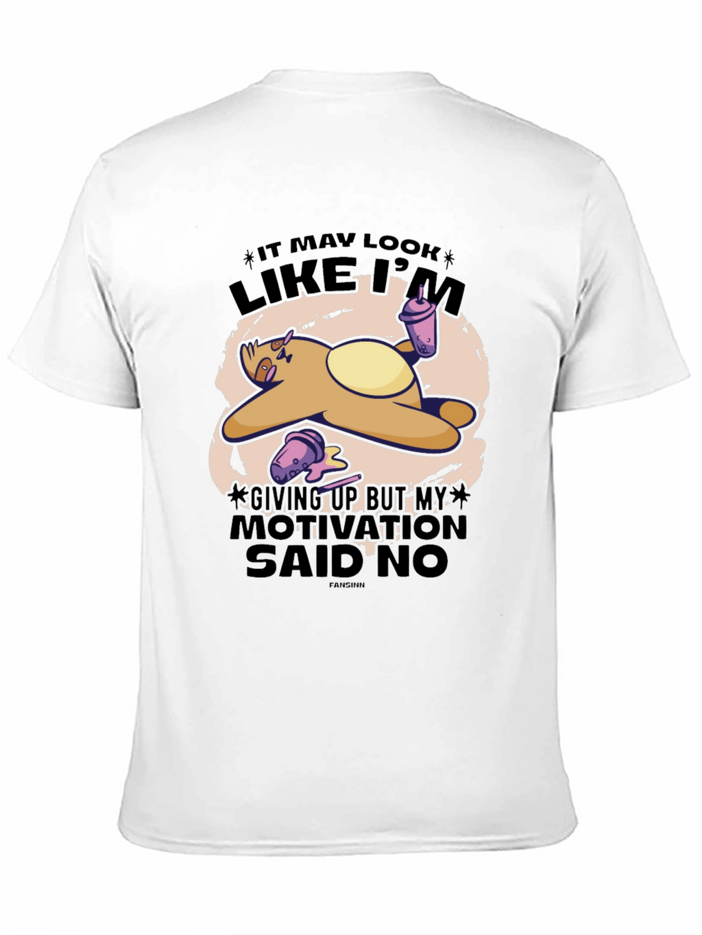 Funny Sloth Motivation T-Shirt