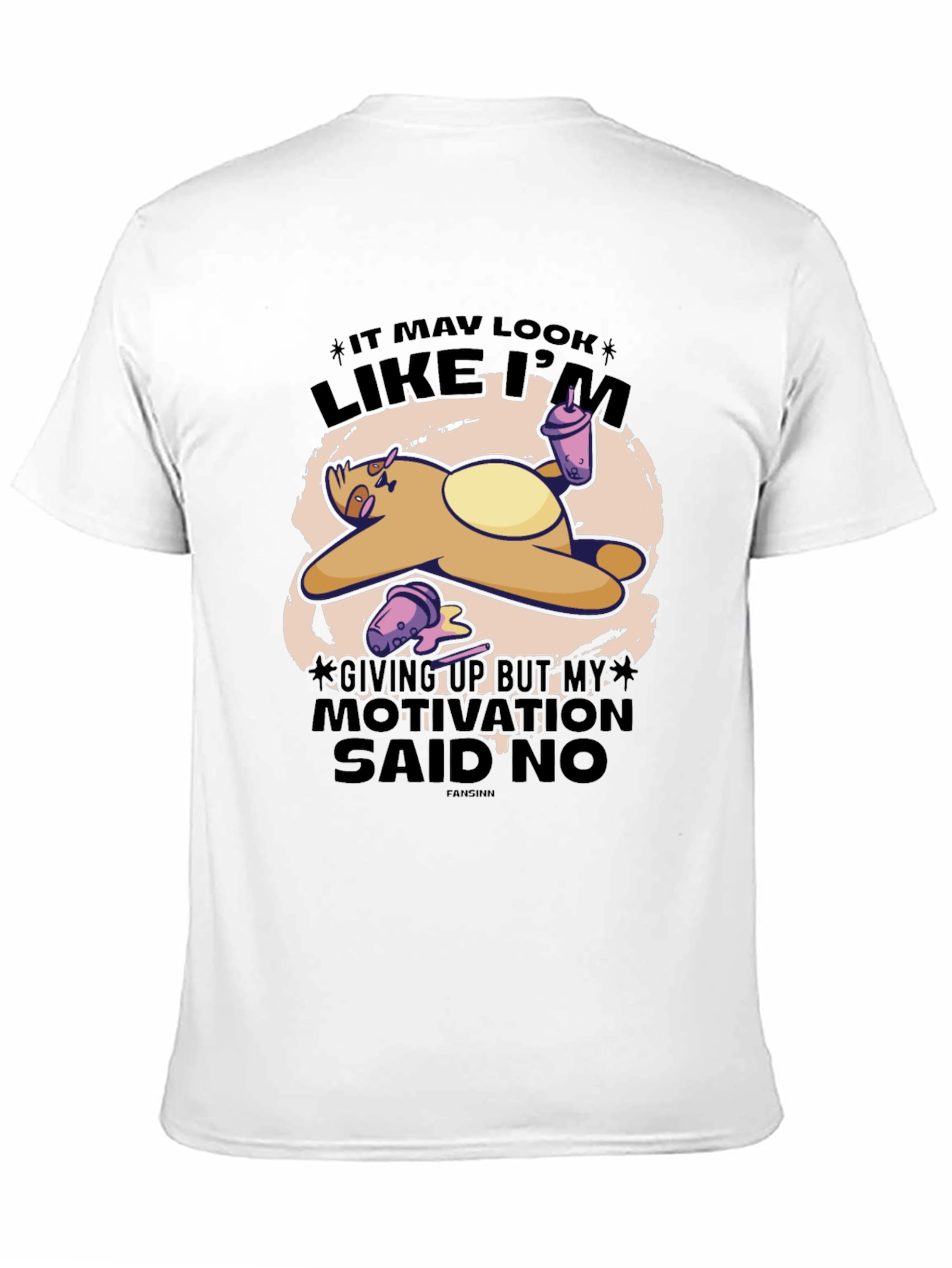 Funny Sloth Motivation T-Shirt