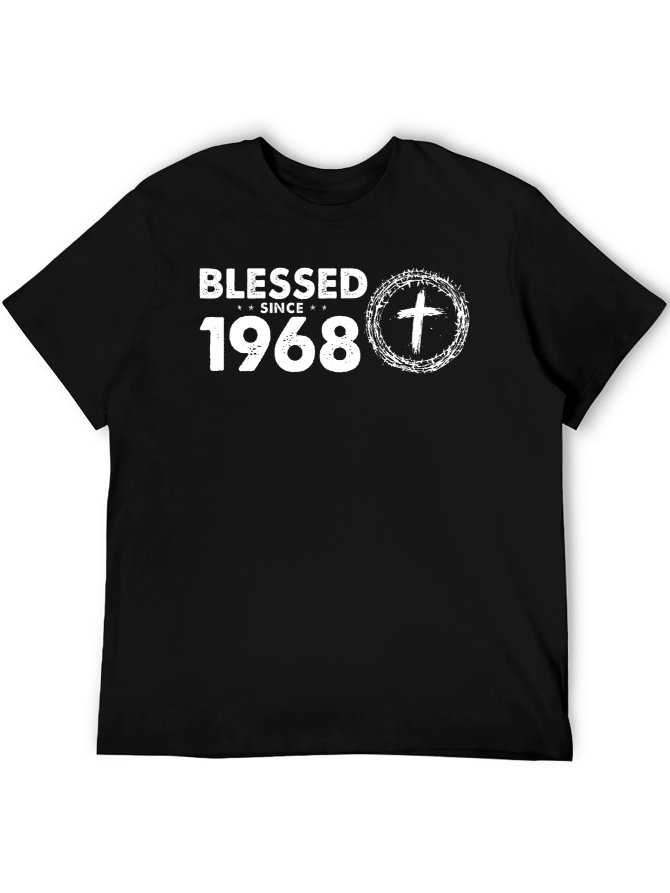 Blessed Since 1968 Christian T-Shirt