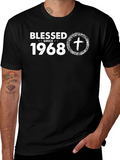 Blessed Since 1968 Christian T-Shirt