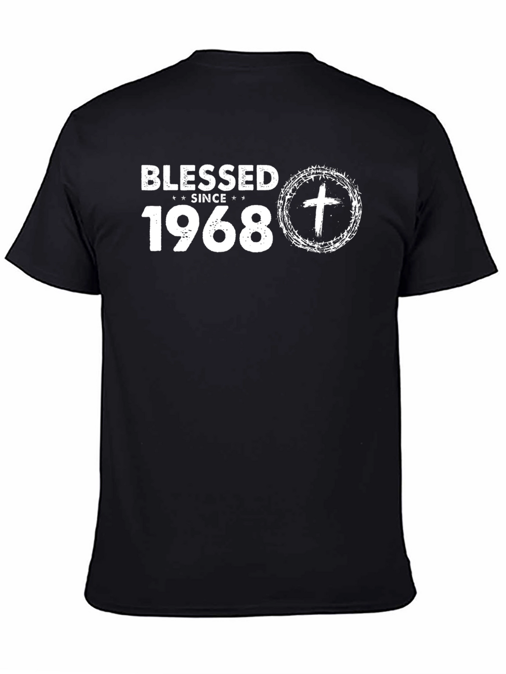 Blessed Since 1968 Christian T-Shirt