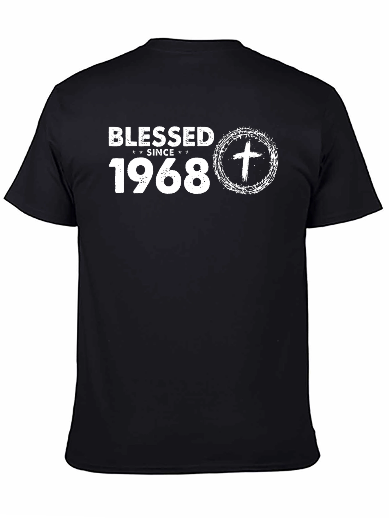 Blessed Since 1968 Christian T-Shirt