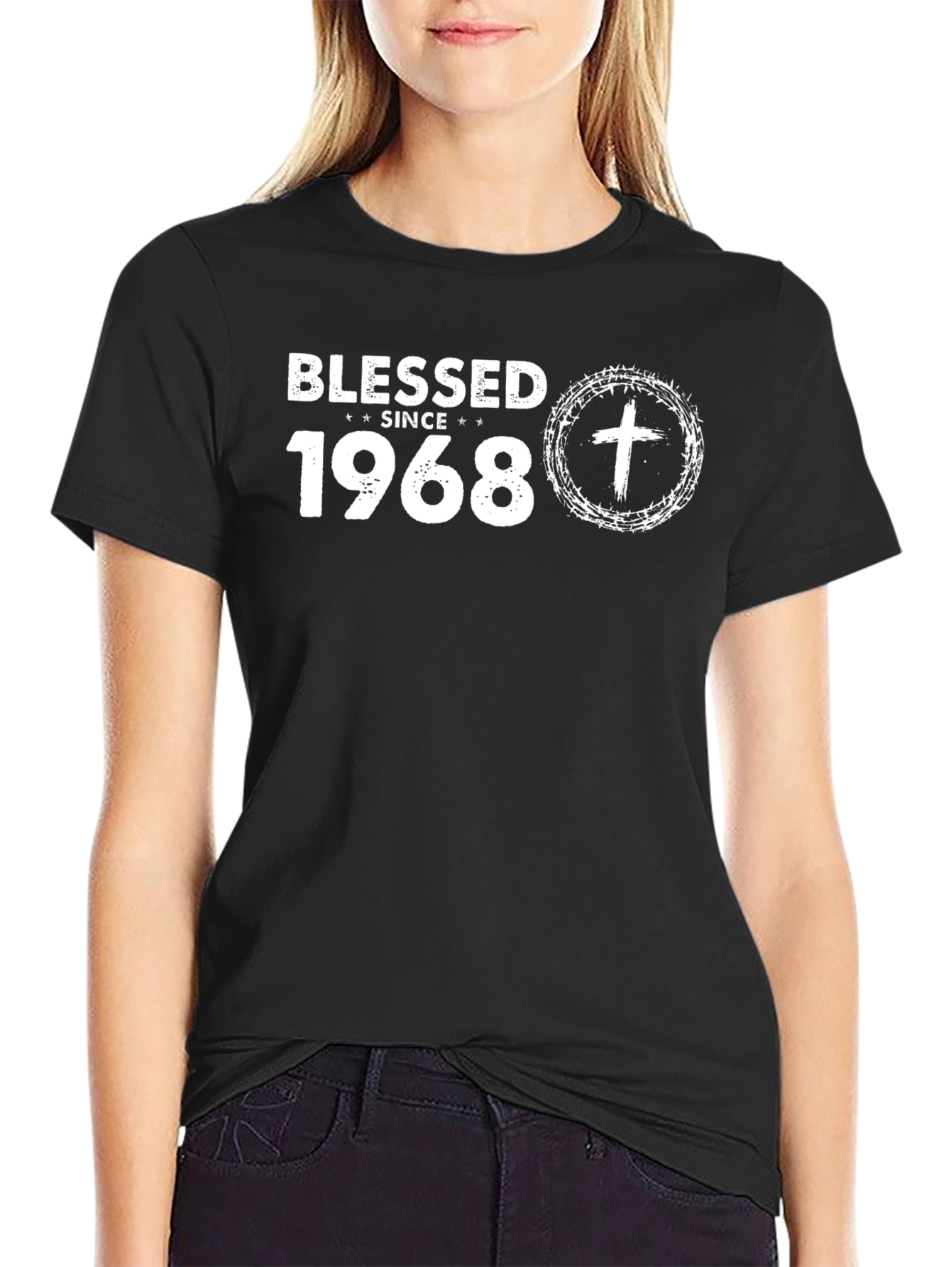 Blessed Since 1968 Christian T-Shirt