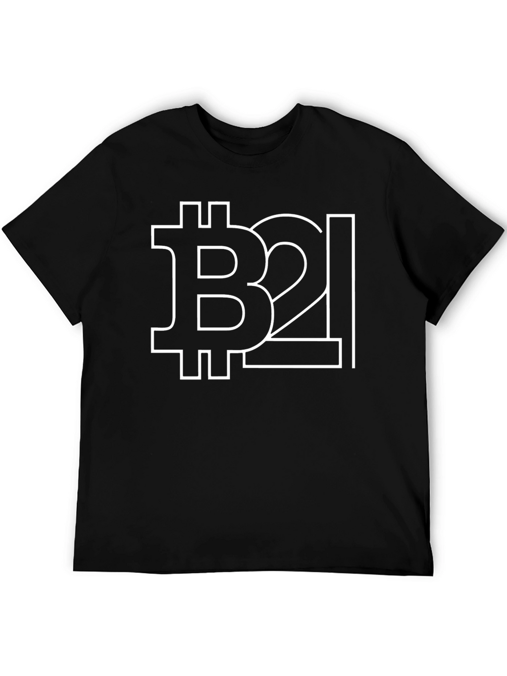 Bitcoin B2L Black Graphic T-Shirt
