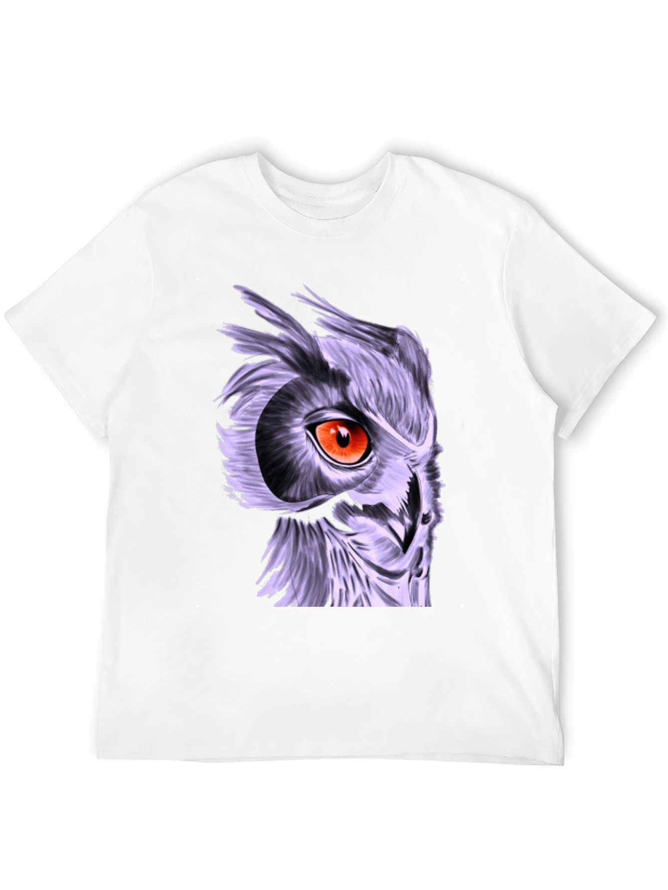 Owl Graphic T-Shirt - Striking Eye Design