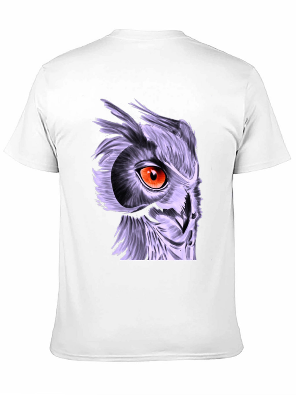 Owl Graphic T-Shirt - Striking Eye Design