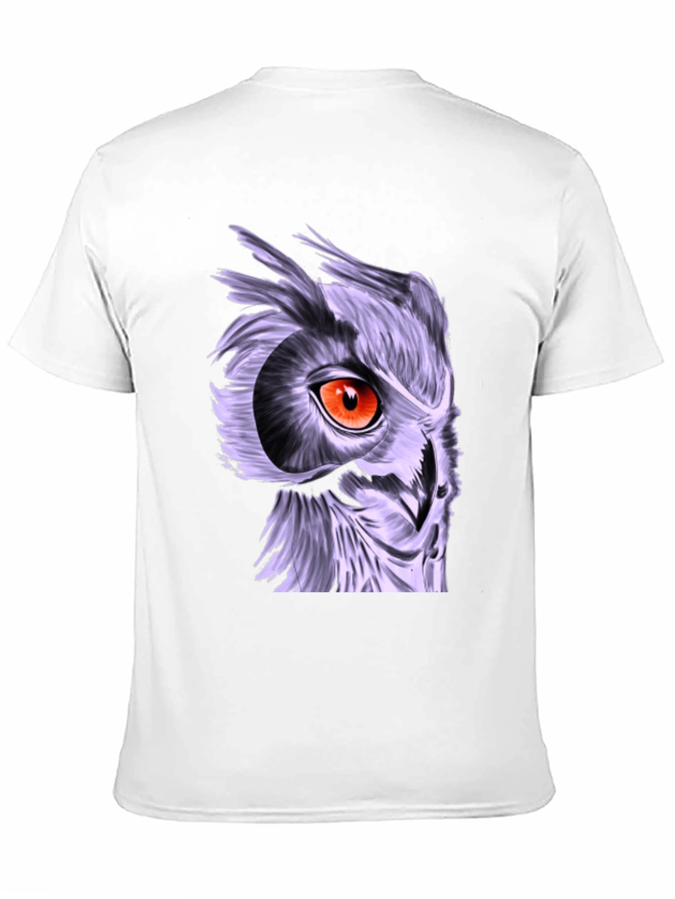 Owl Graphic T-Shirt - Striking Eye Design