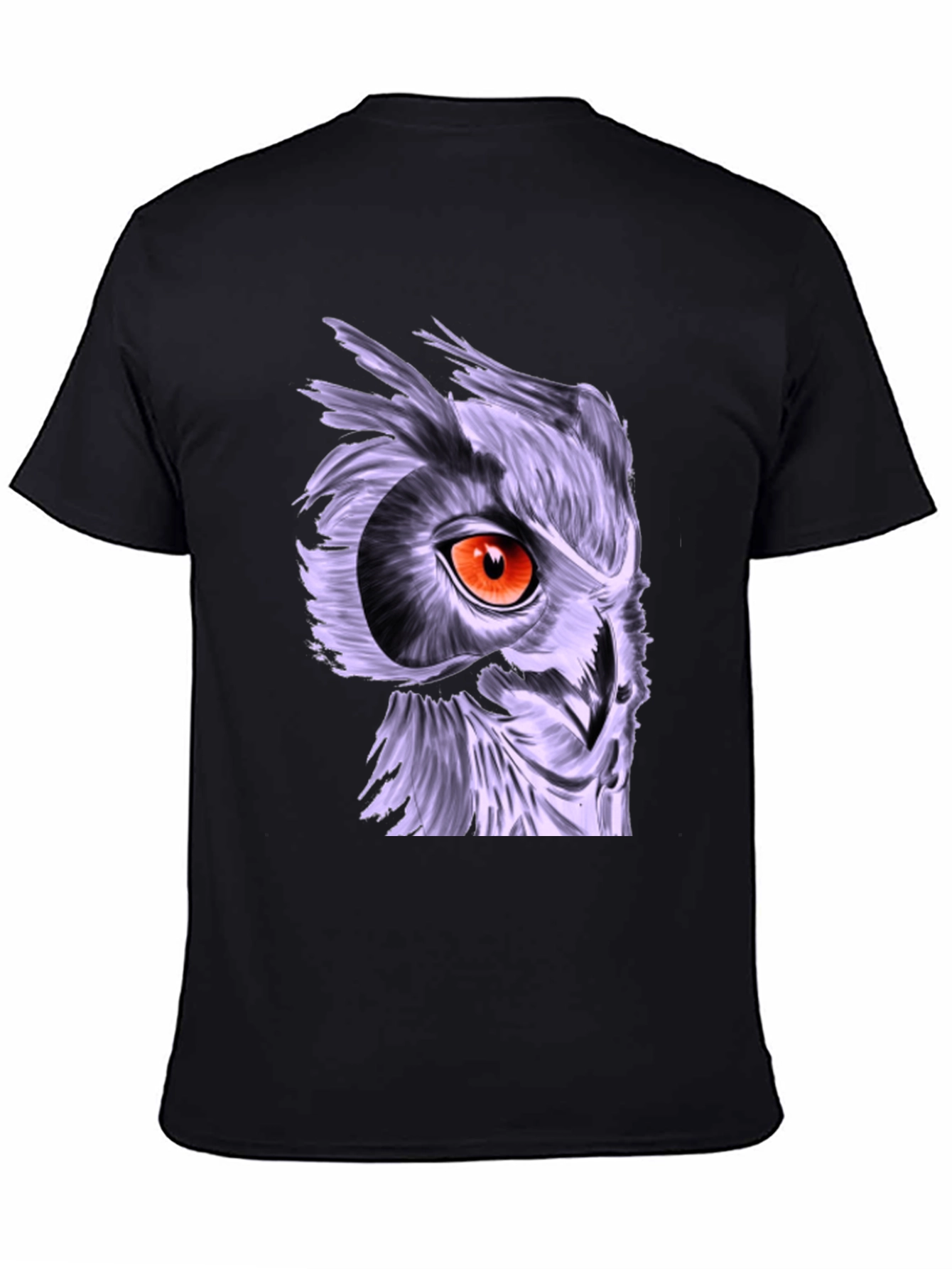 Owl Graphic T-Shirt - Striking Eye Design