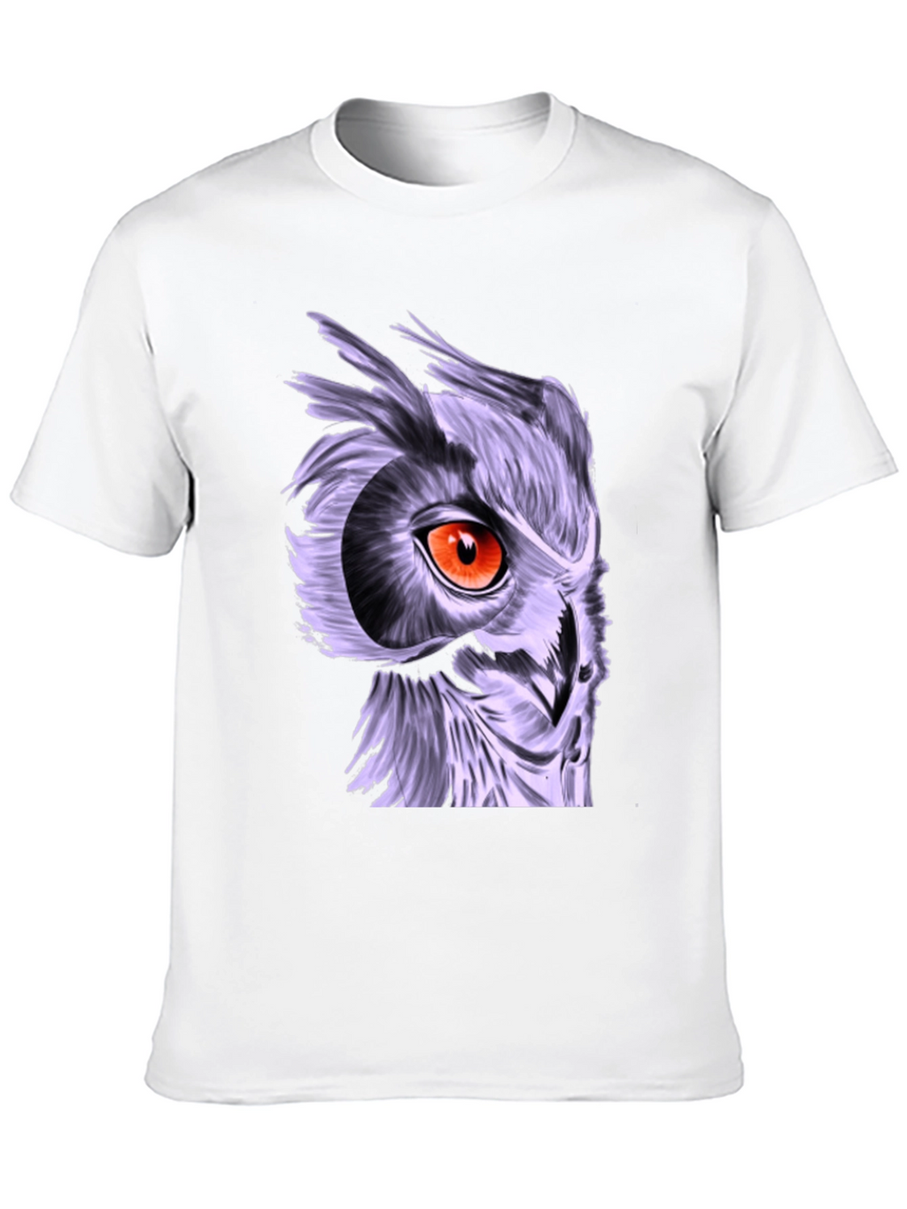 Owl Graphic T-Shirt - Striking Eye Design