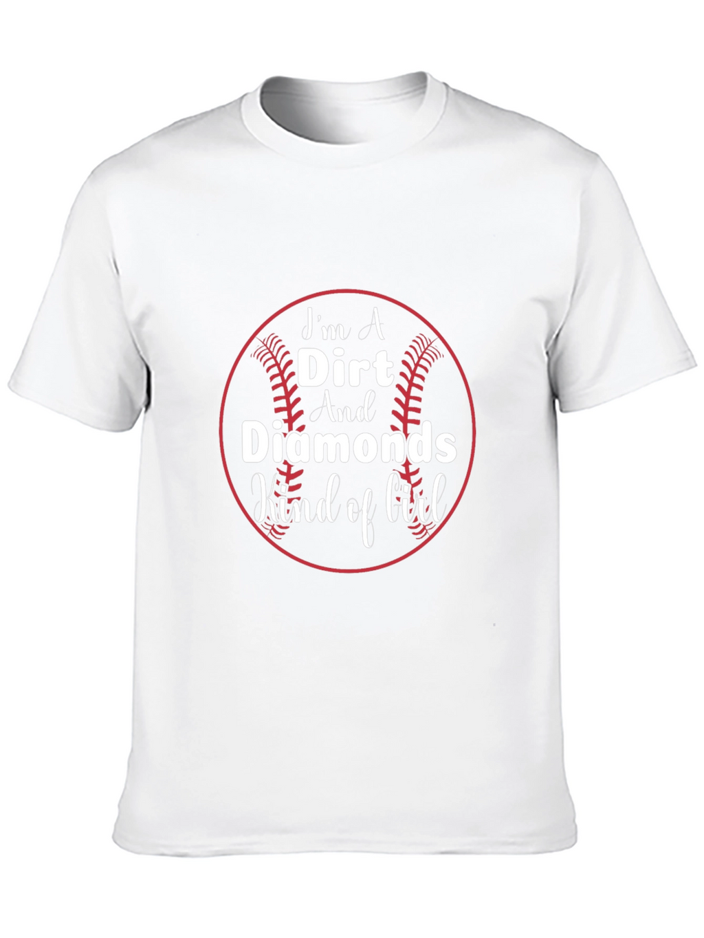 Dirt & Diamonds Baseball Graphic Tee