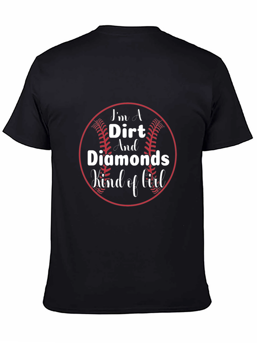 Dirt & Diamonds Baseball Graphic Tee