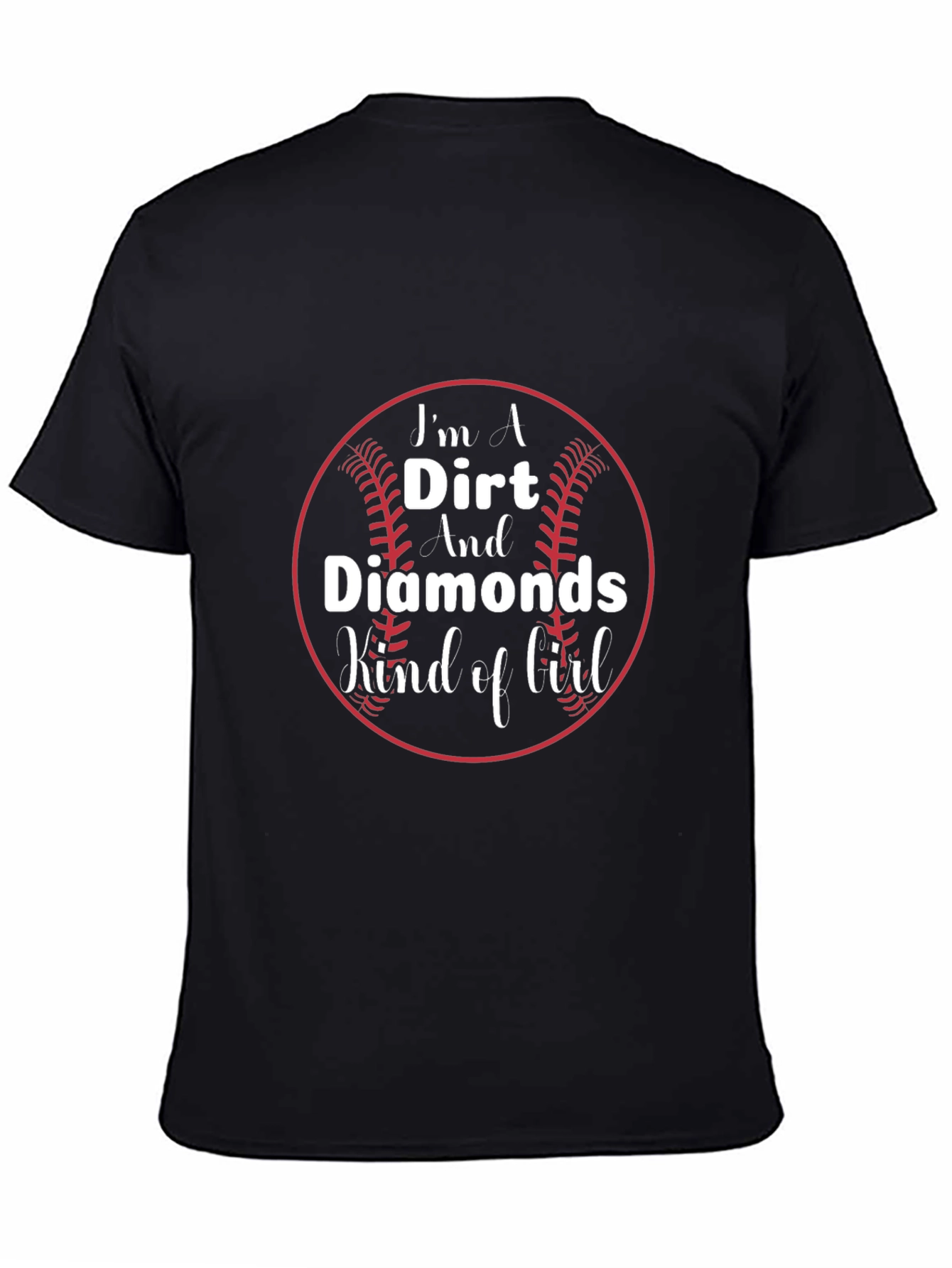 Dirt & Diamonds Baseball Graphic Tee