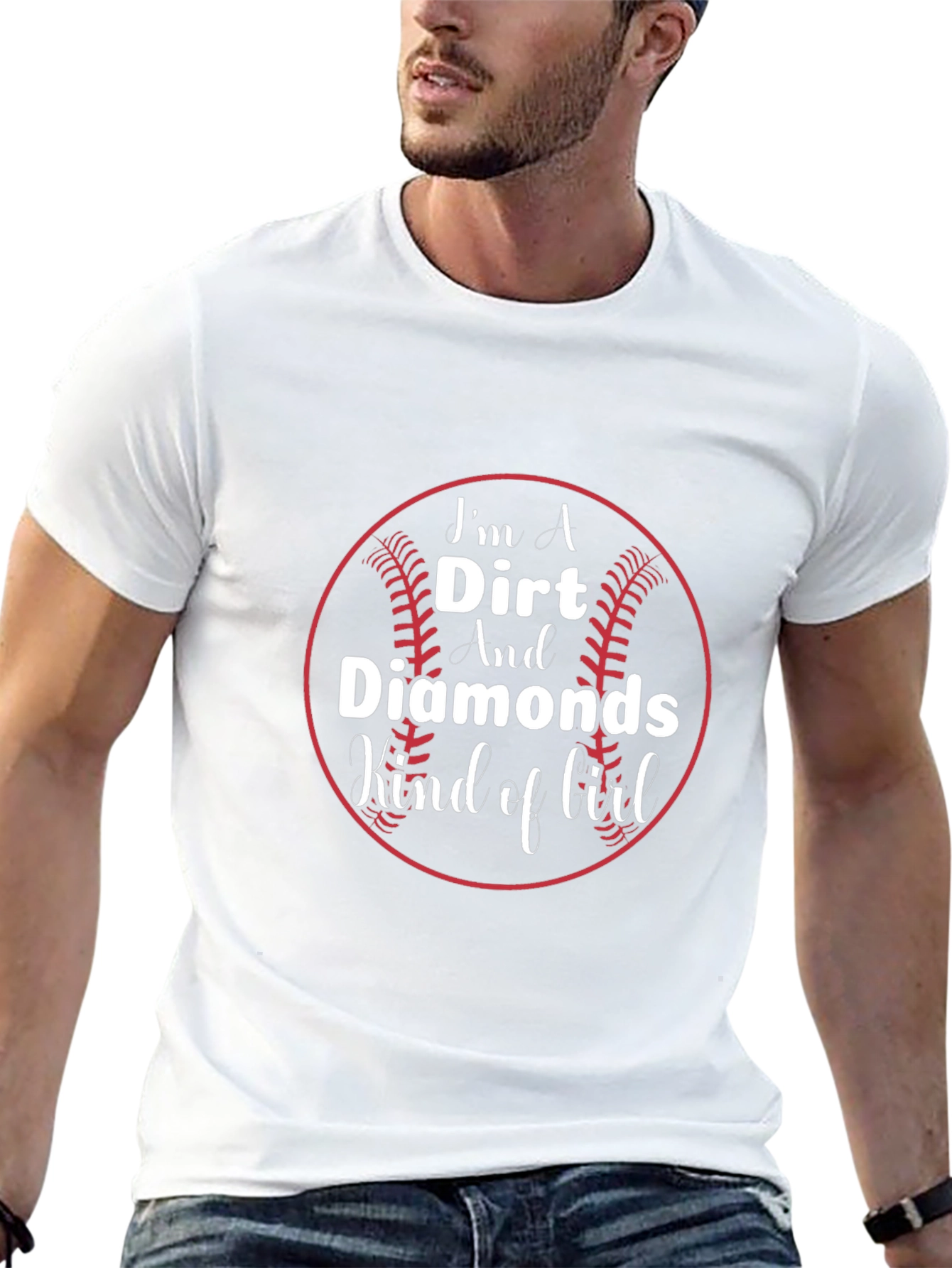 Dirt & Diamonds Baseball Graphic Tee