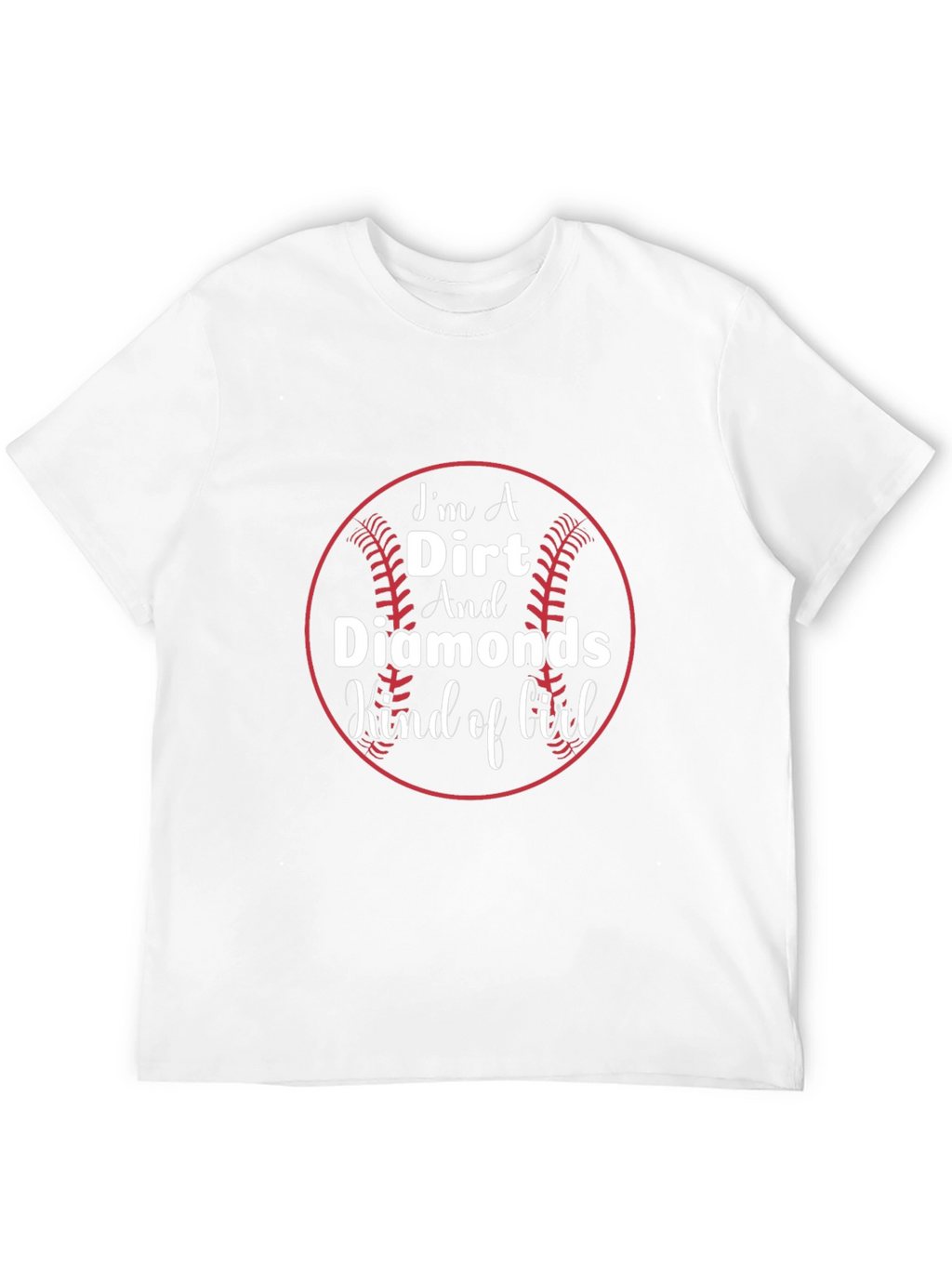 Dirt & Diamonds Baseball Graphic Tee