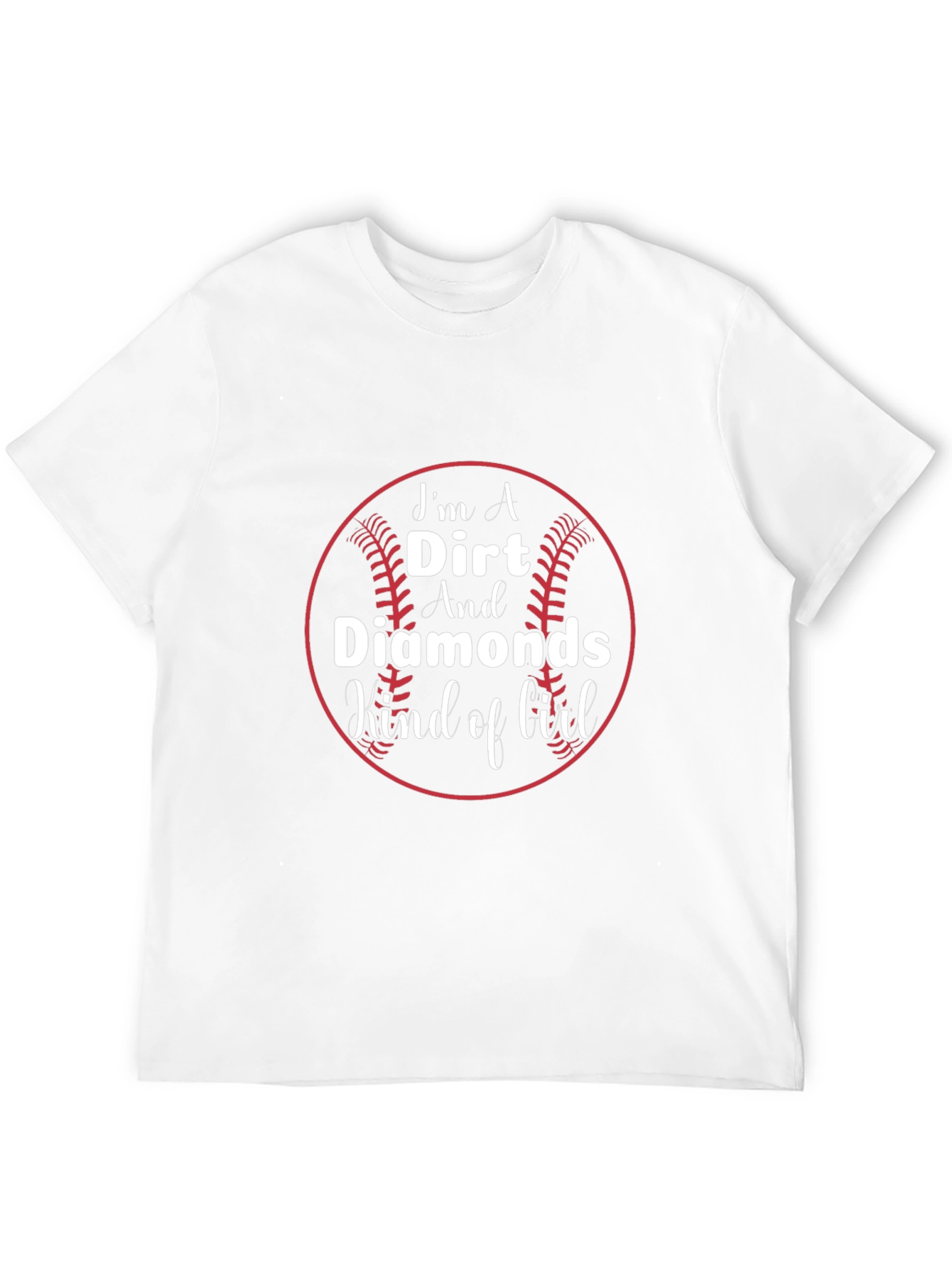 Dirt & Diamonds Baseball Graphic Tee