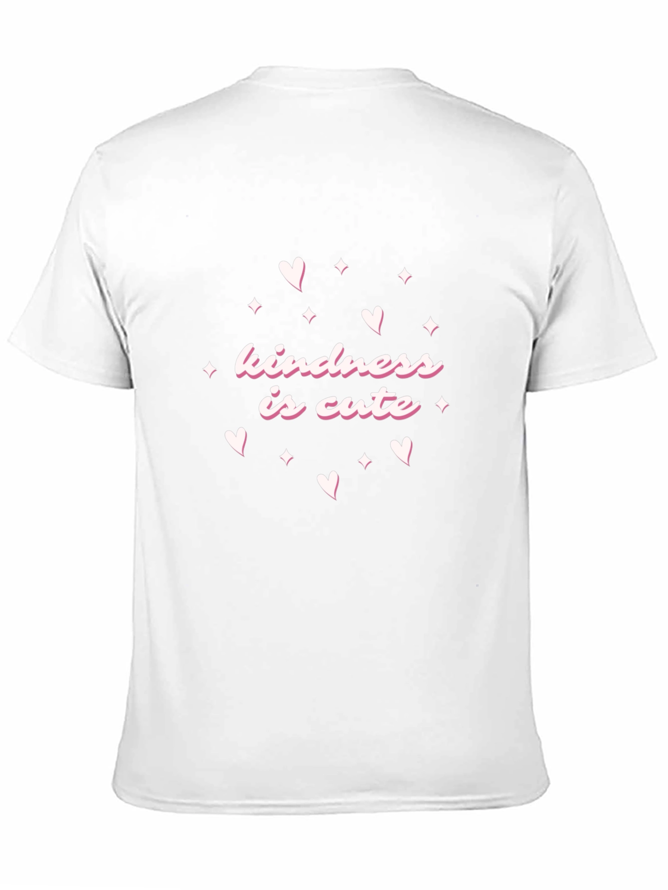 Kindness Is Cute Black T-Shirt