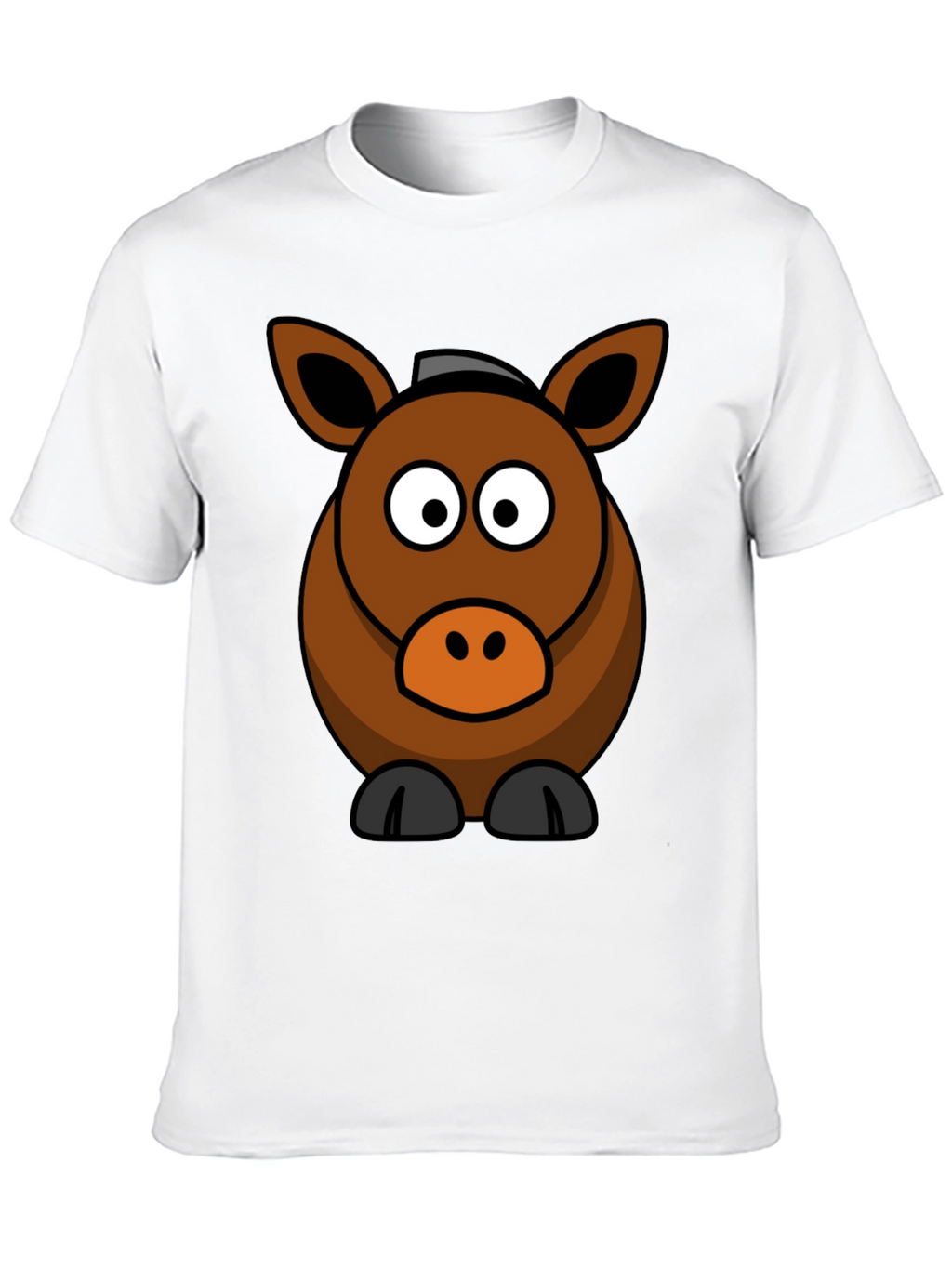 Cartoon Horse Graphic Tee