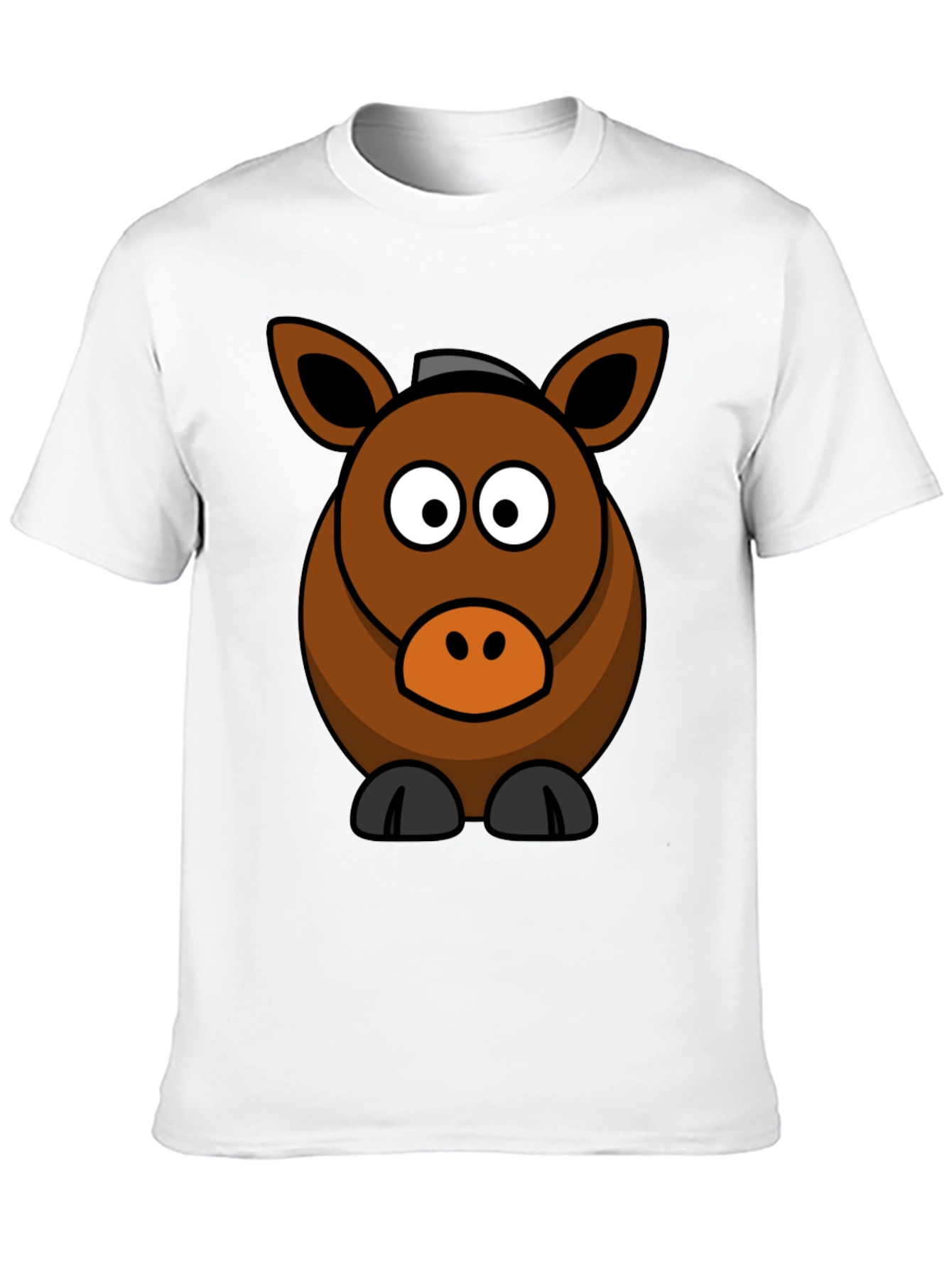 Cartoon Horse Graphic Tee