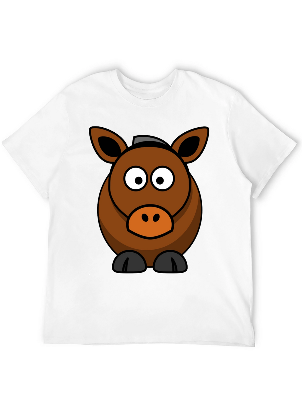 Cartoon Horse Graphic Tee