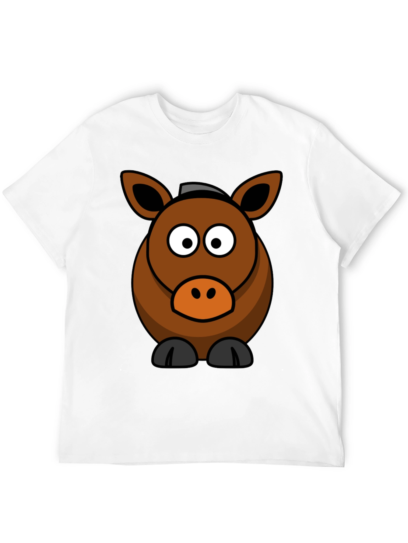 Cartoon Horse Graphic Tee