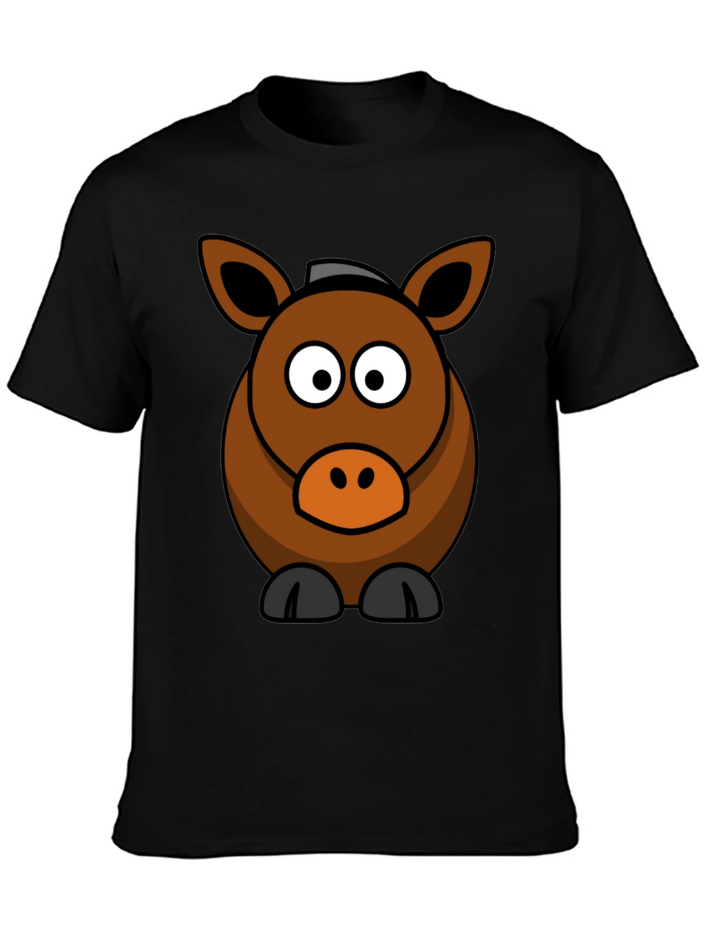 Cartoon Horse Graphic Tee