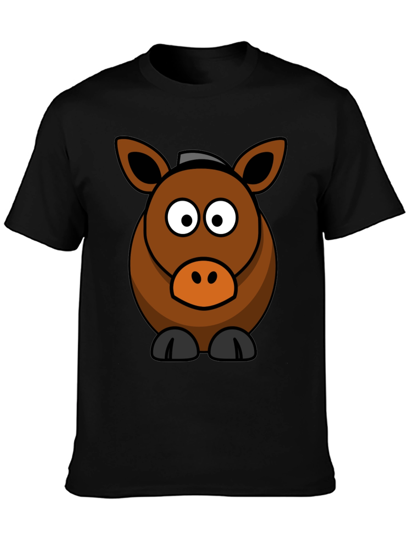 Cartoon Horse Graphic Tee