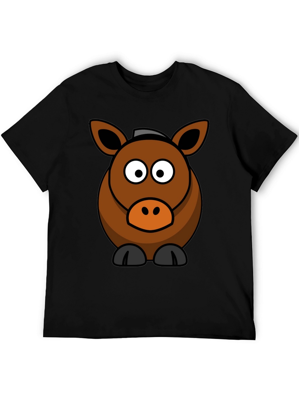 Cartoon Horse Graphic Tee