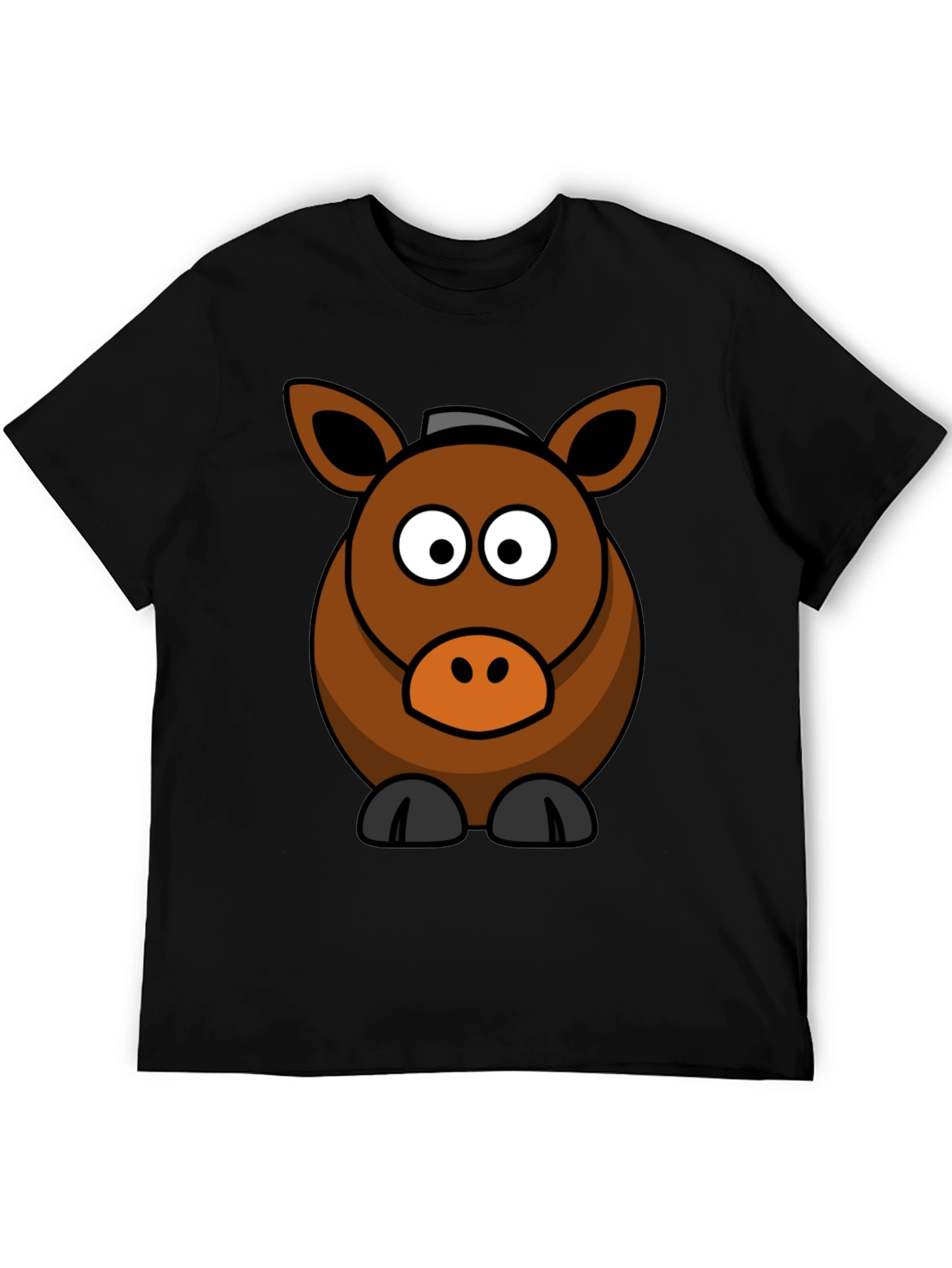Cartoon Horse Graphic Tee