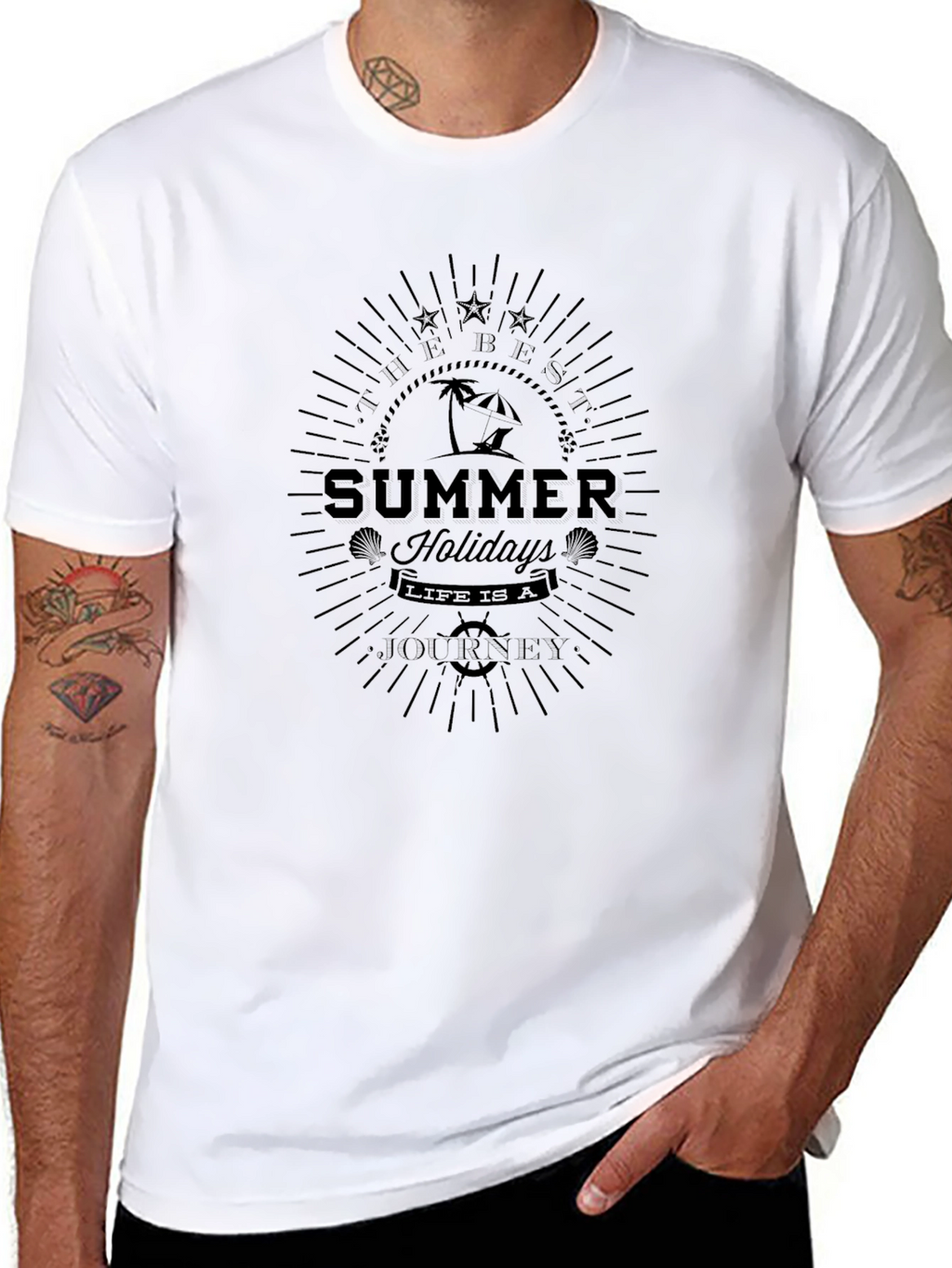 Summer Holidays Graphic Tee