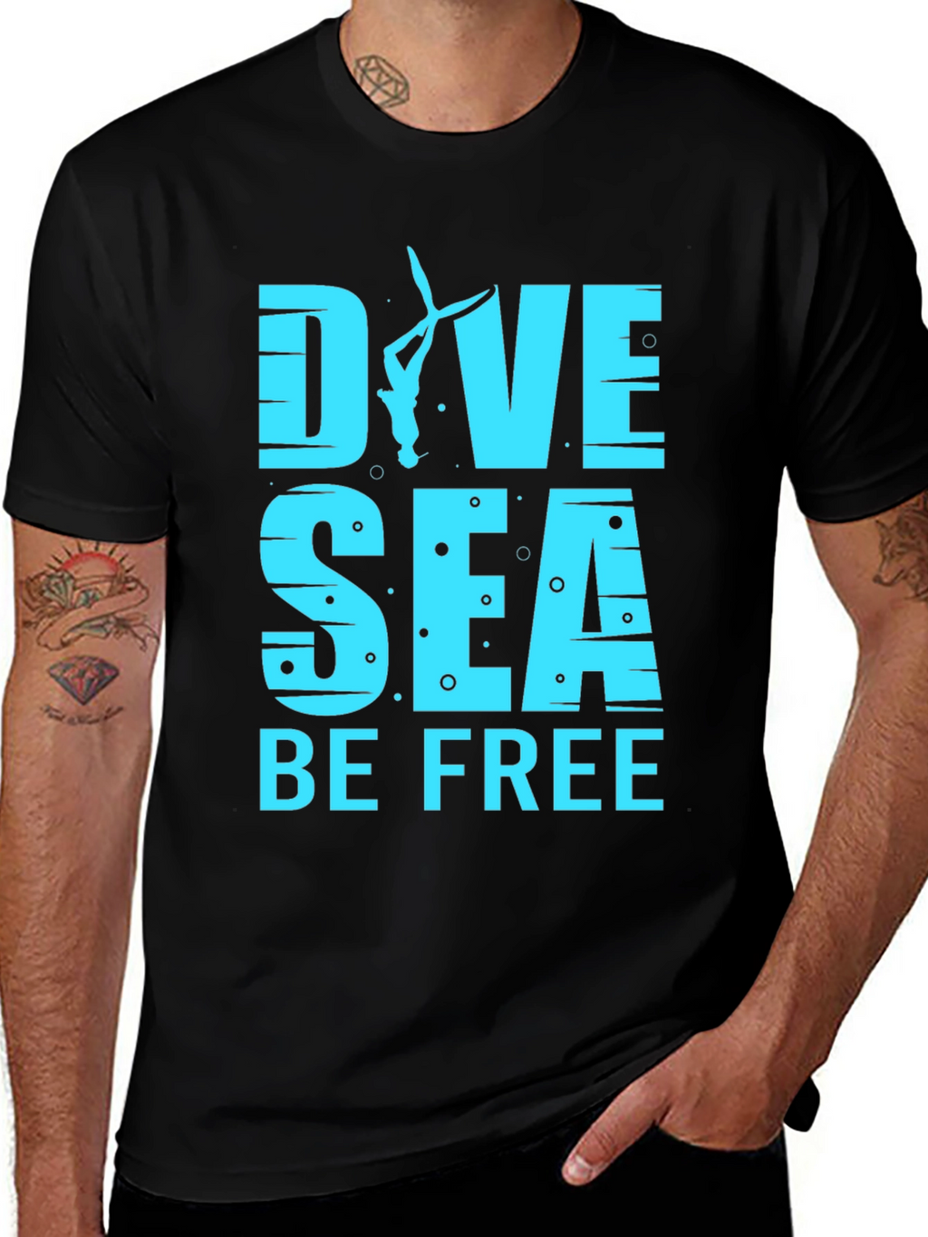 Dive Sea Be Free T-Shirt