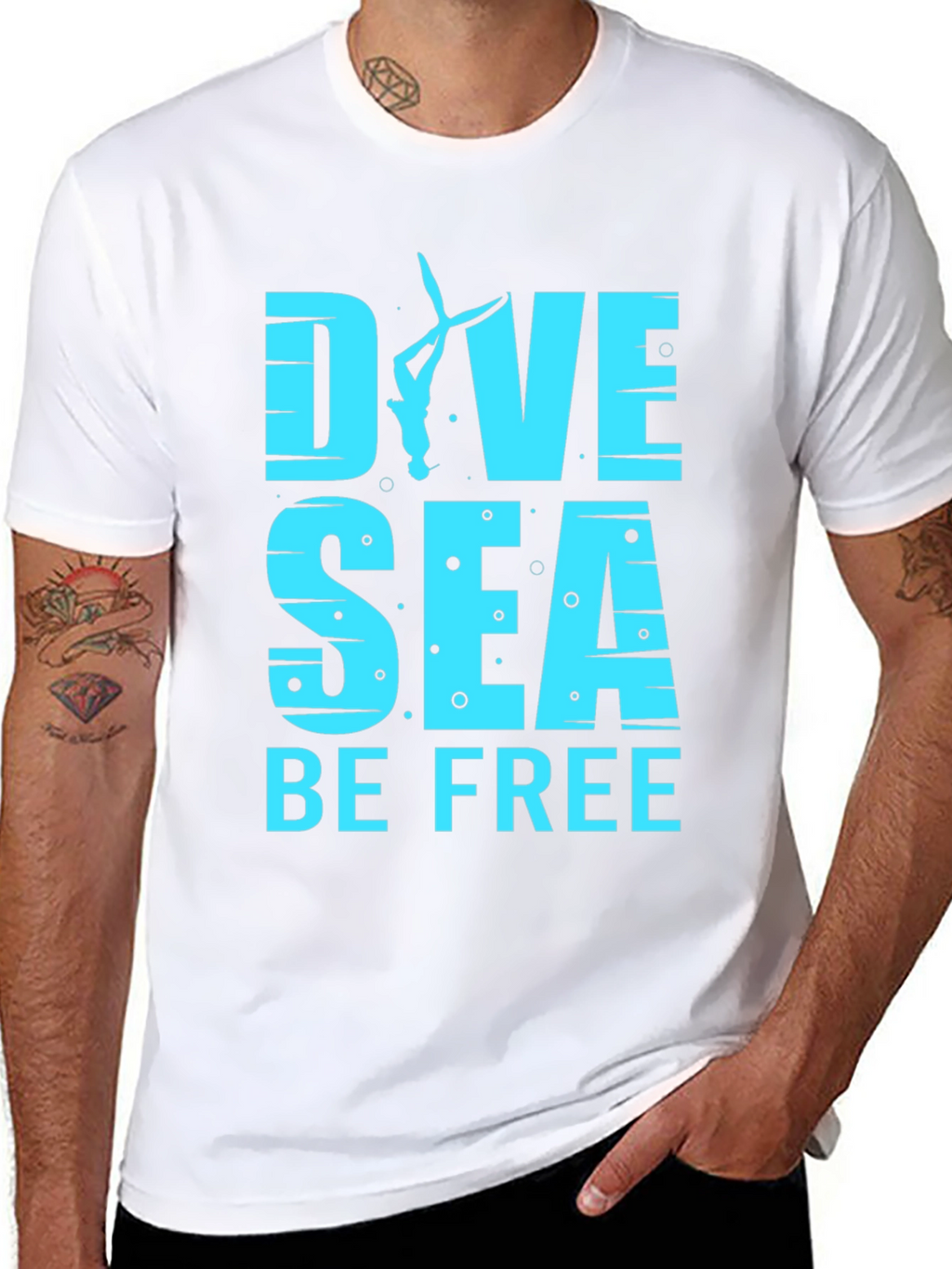 Dive Sea Be Free T-Shirt