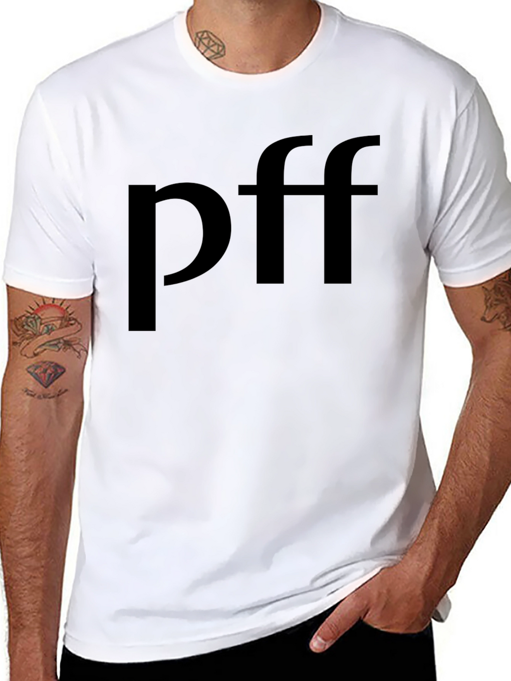 PFF Black Crewneck T-Shirt