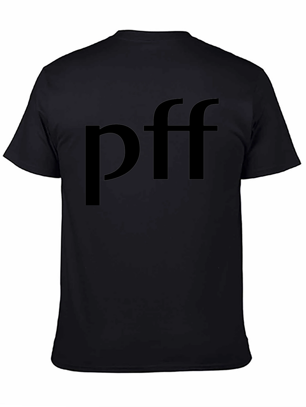 PFF Black Crewneck T-Shirt