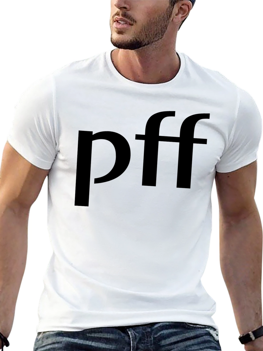 PFF Black Crewneck T-Shirt