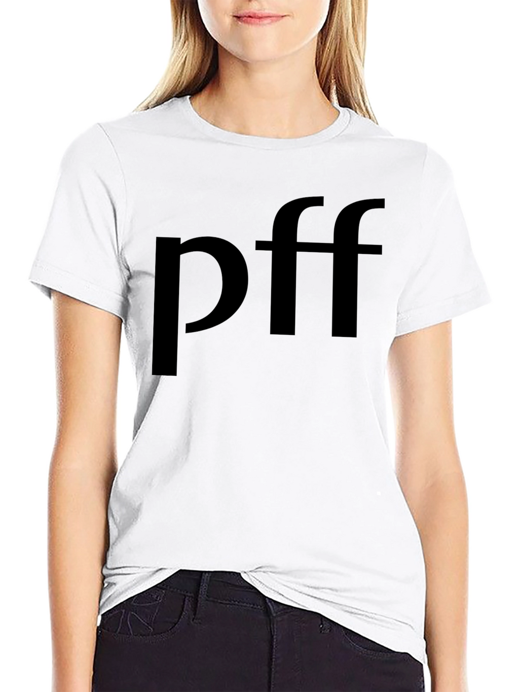 PFF Black Crewneck T-Shirt