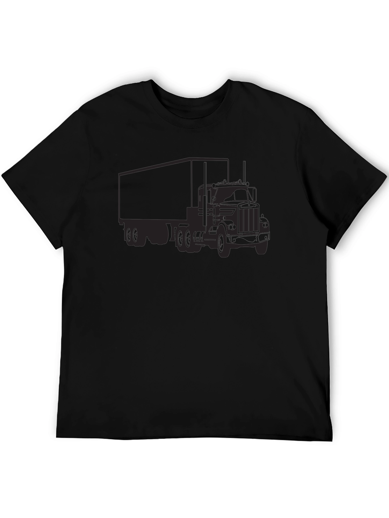 Truck Graphic Tee - Classic Trucker T-Shirt