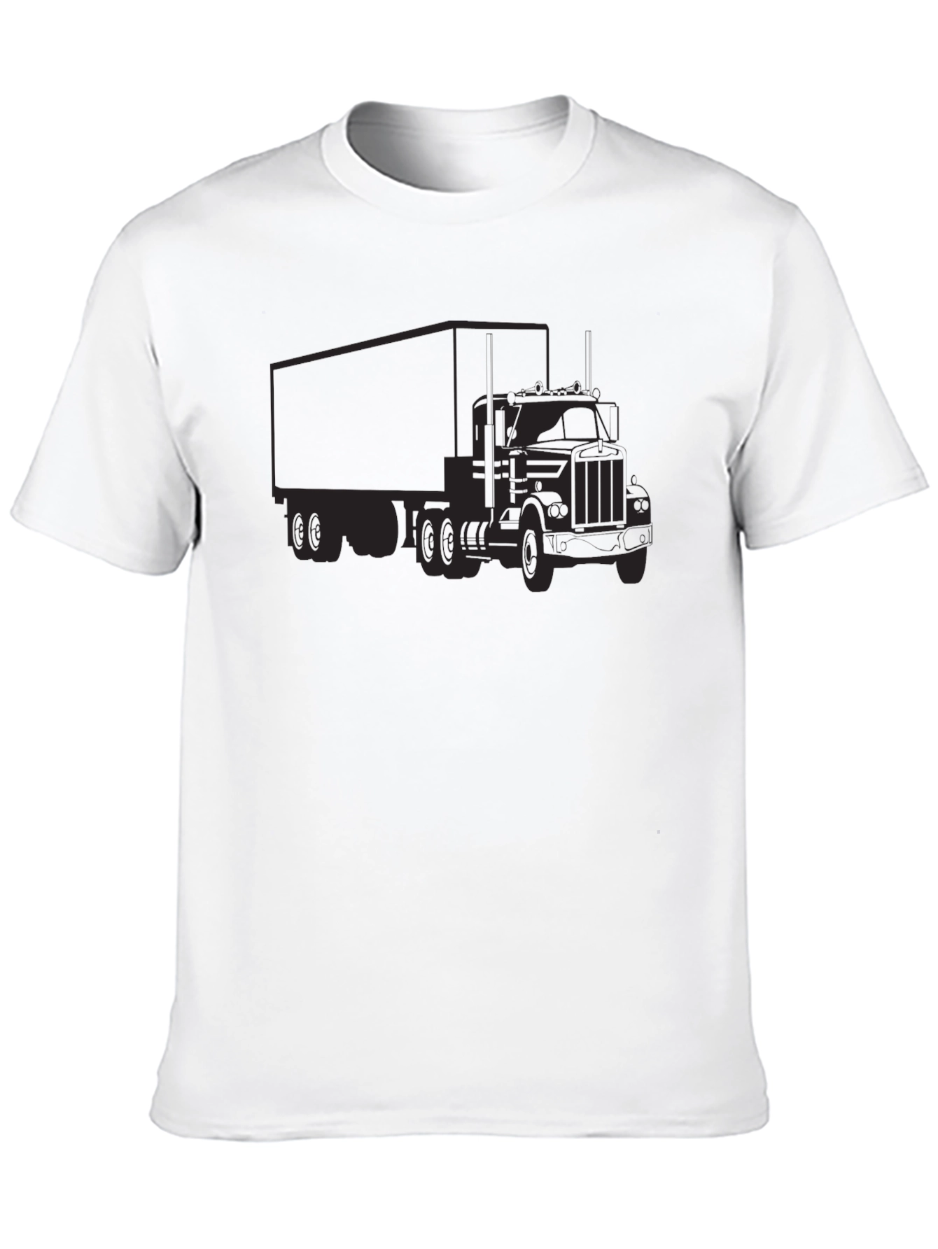 Truck Graphic Tee - Classic Trucker T-Shirt