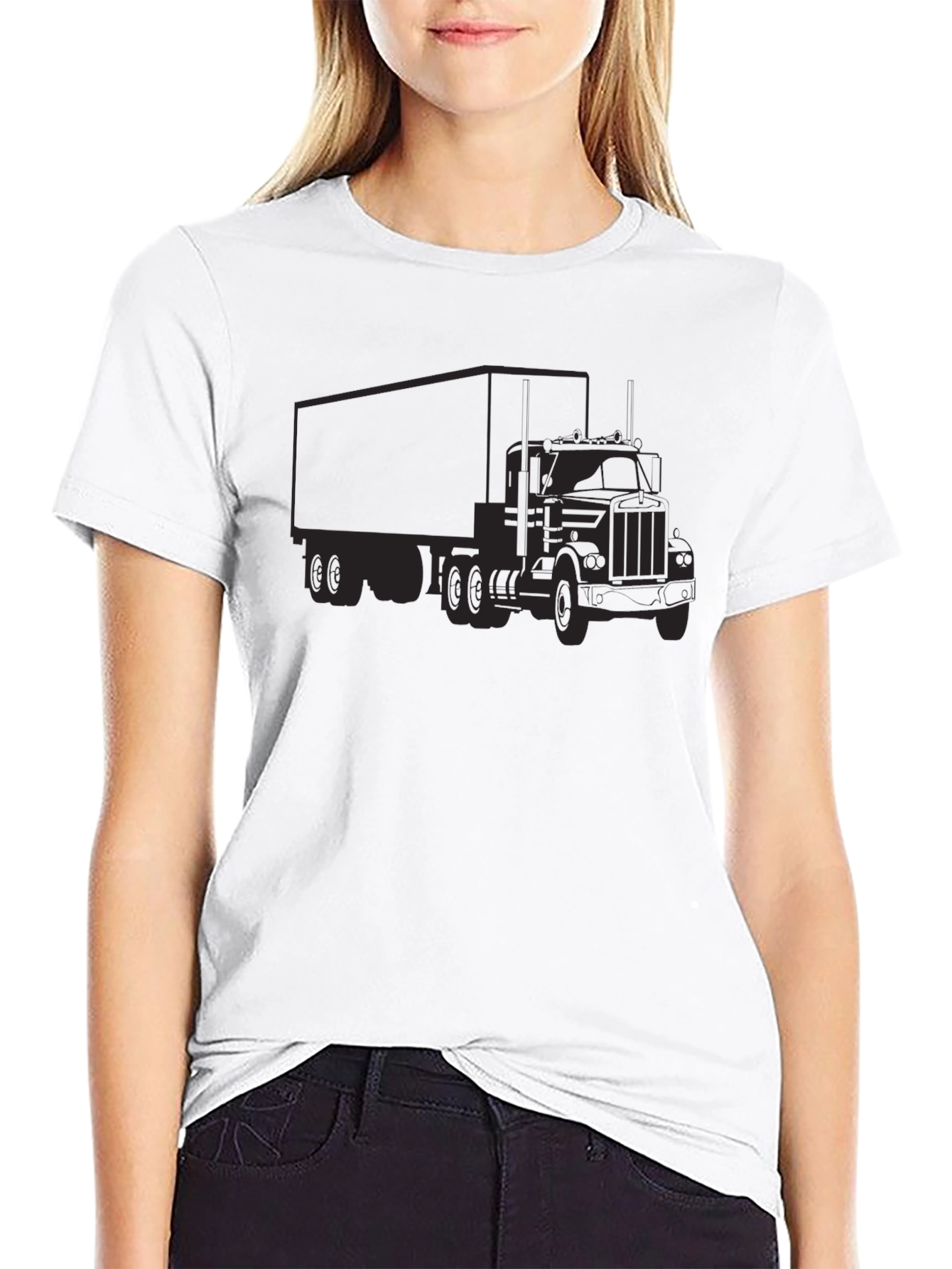 Truck Graphic Tee - Classic Trucker T-Shirt