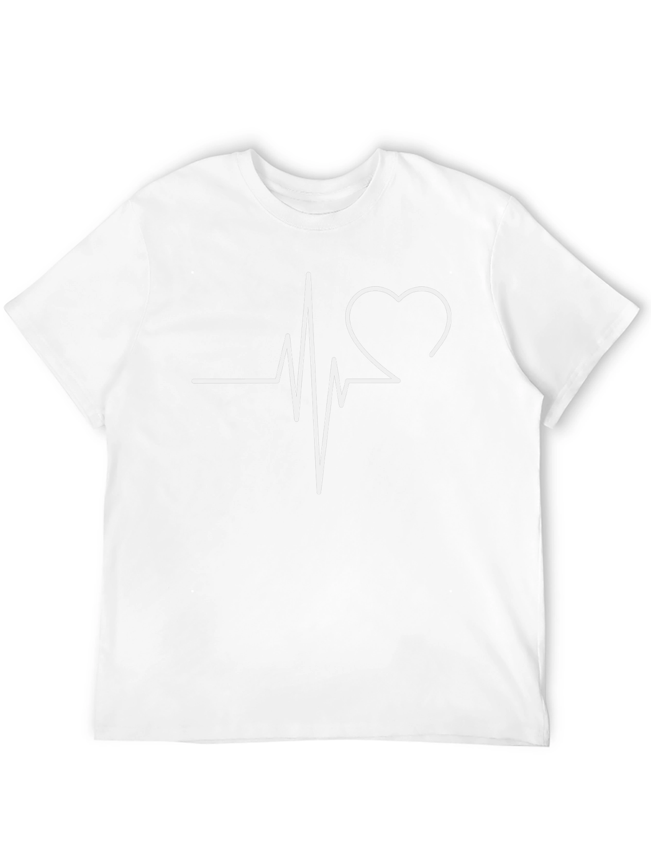 Heartbeat Heart Love Graphic Tee