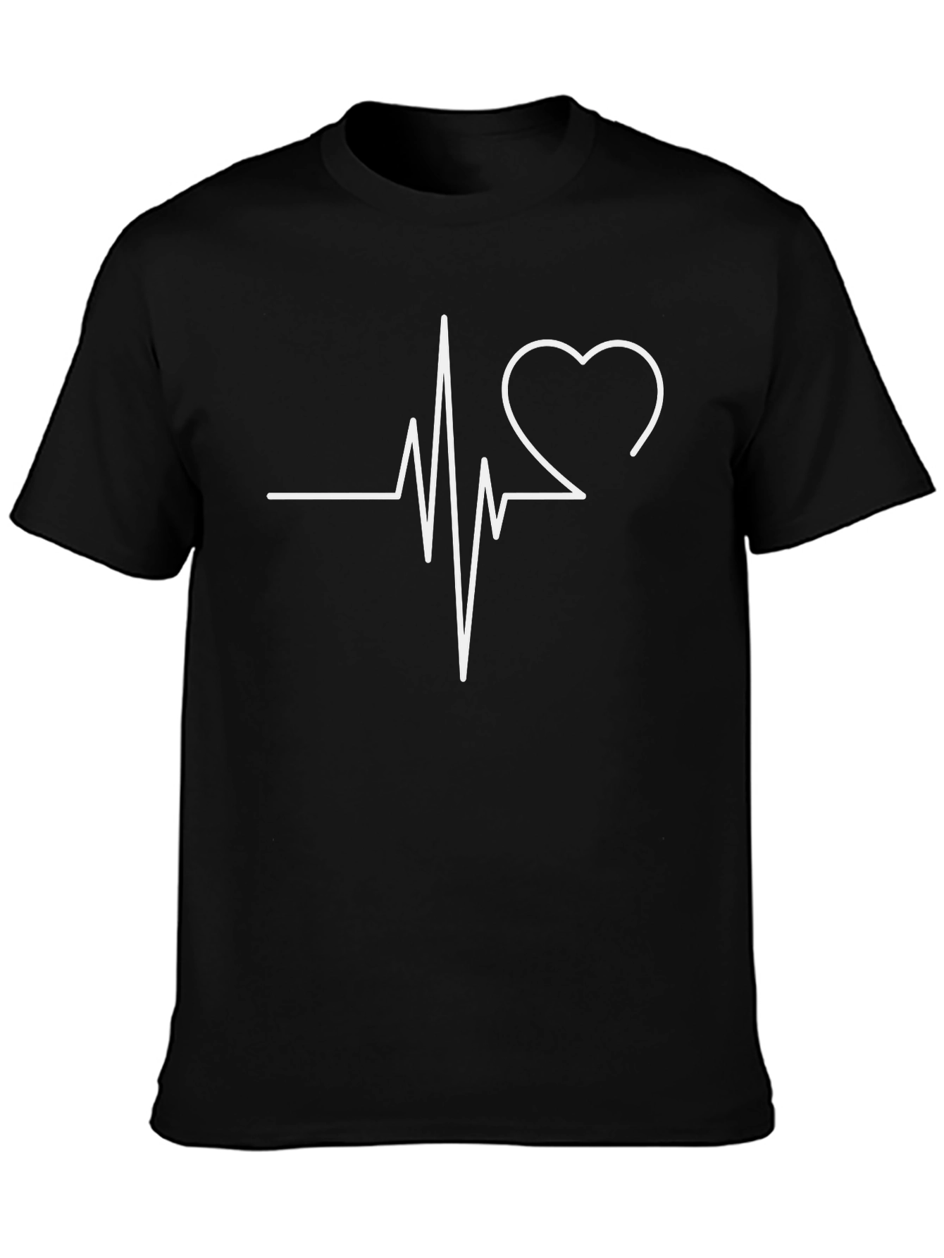Heartbeat Heart Love Graphic Tee