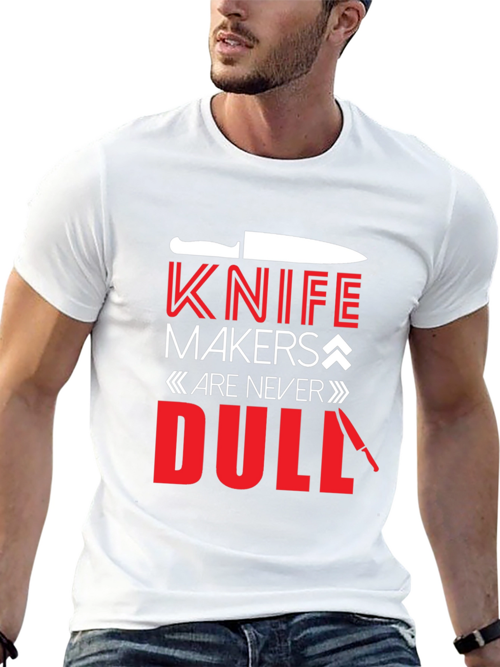 Knife Makers Are Never Dull Black T-Shirt