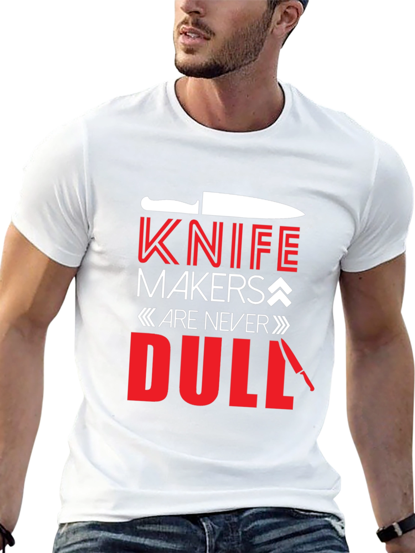 Knife Makers Are Never Dull Black T-Shirt