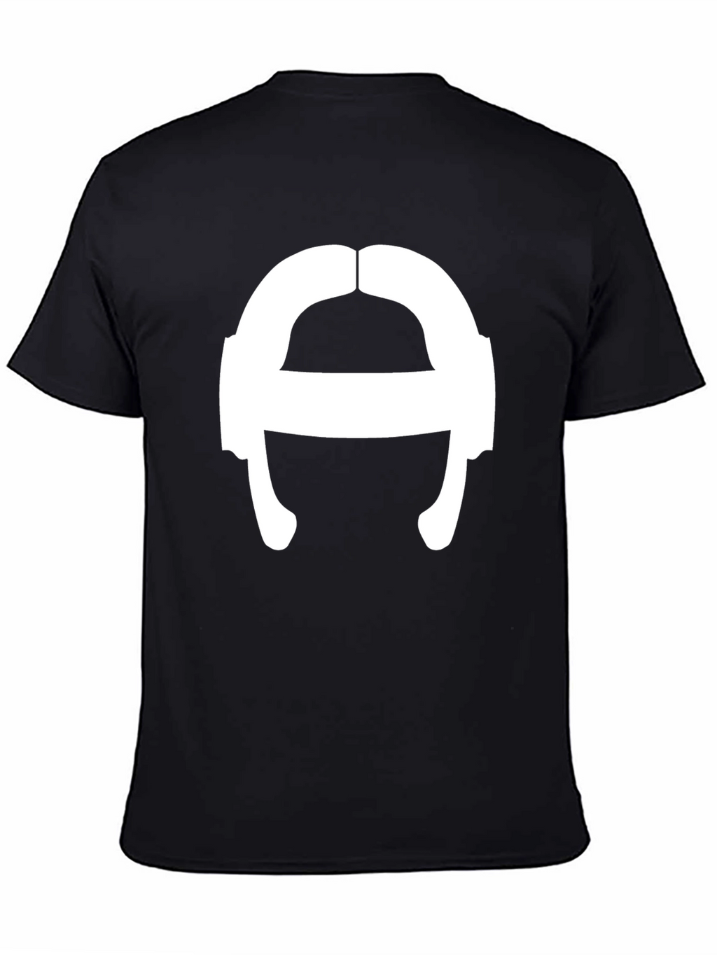 Spartan Helmet Graphic Tee - Black