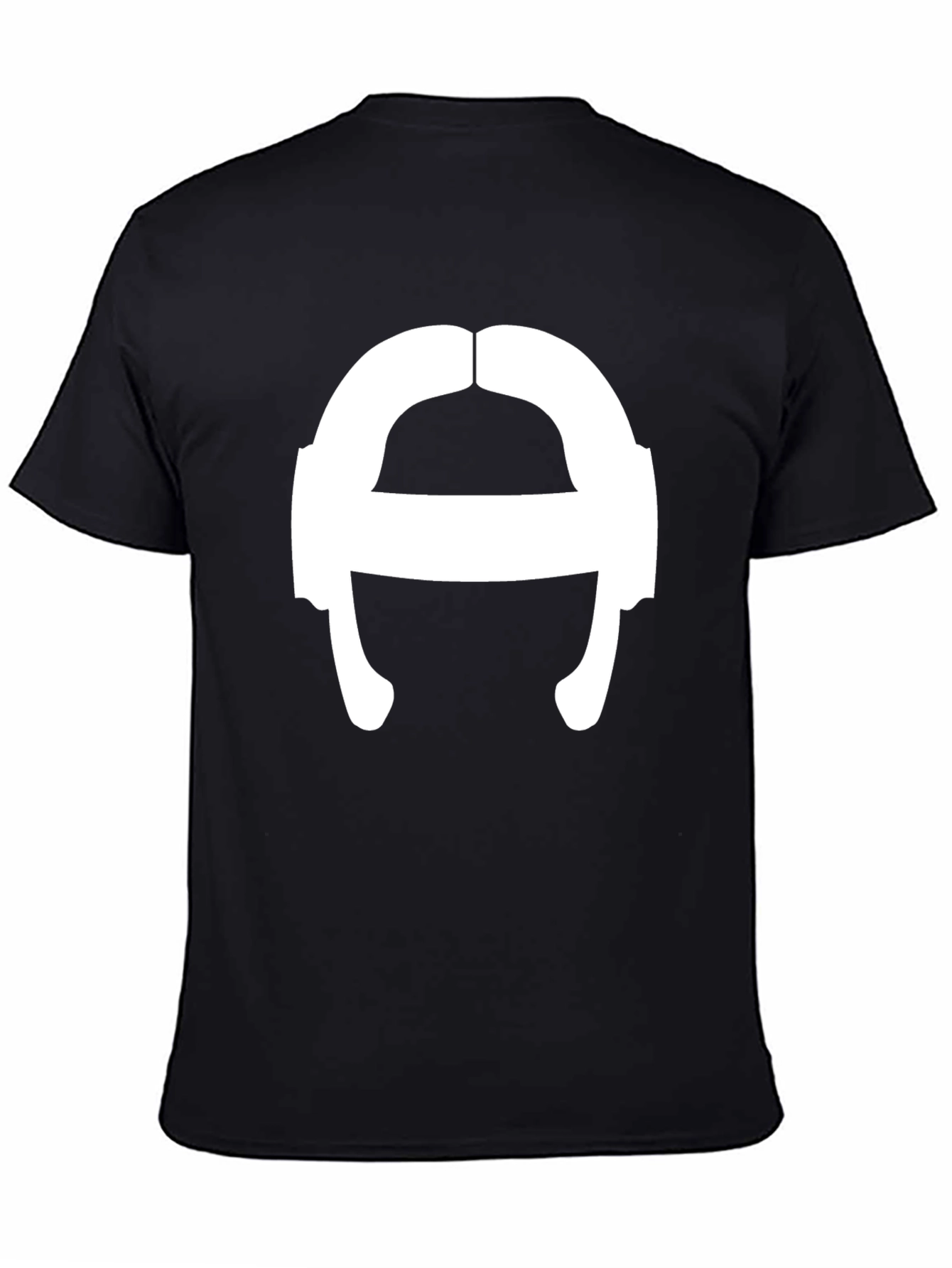 Spartan Helmet Graphic Tee - Black